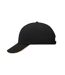 Casquette De Baseball Raver Noir Orange Myrtle Beach-3