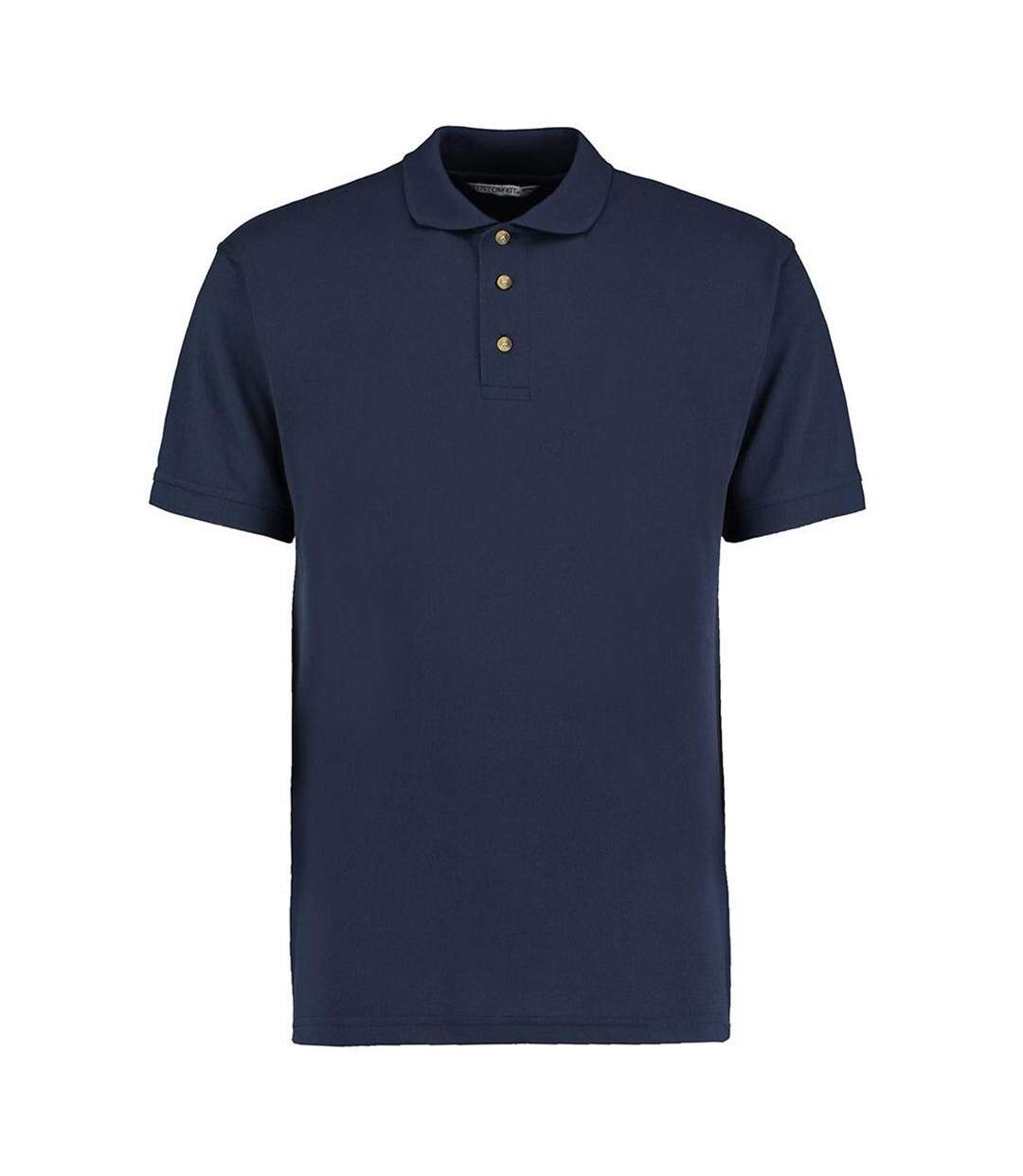 Polo À Manches Courtes Homme Bleu Marine Kustom Kit-4