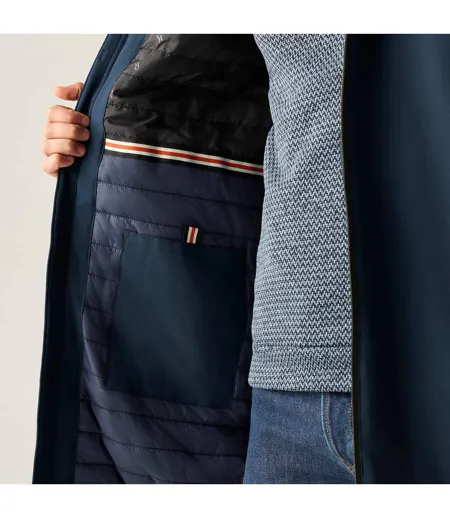 Veste Imperméable Merzen Homme Bleu Marine Regatta