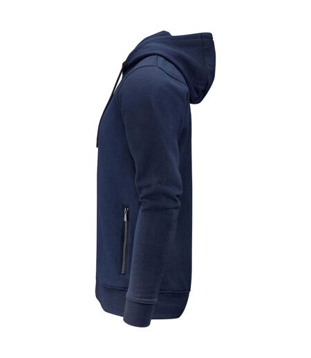 Mens Westwood Heights Full Zip Hoodie Navy James Harvest