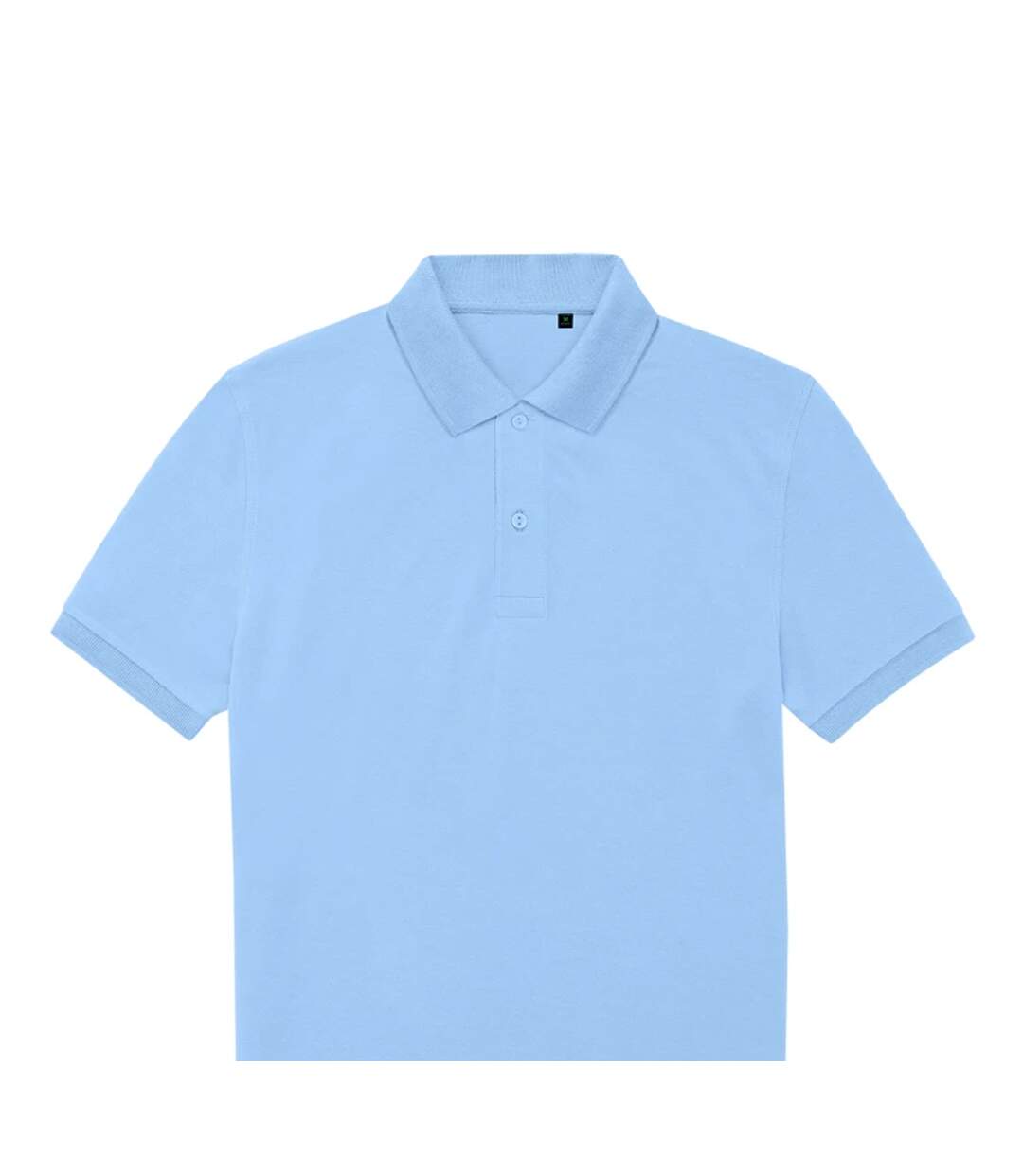 Mens My Eco Polo Shirt Lotus Blue B&C-2