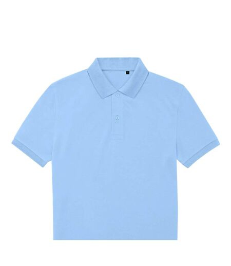 Mens My Eco Polo Shirt Lotus Blue B&C