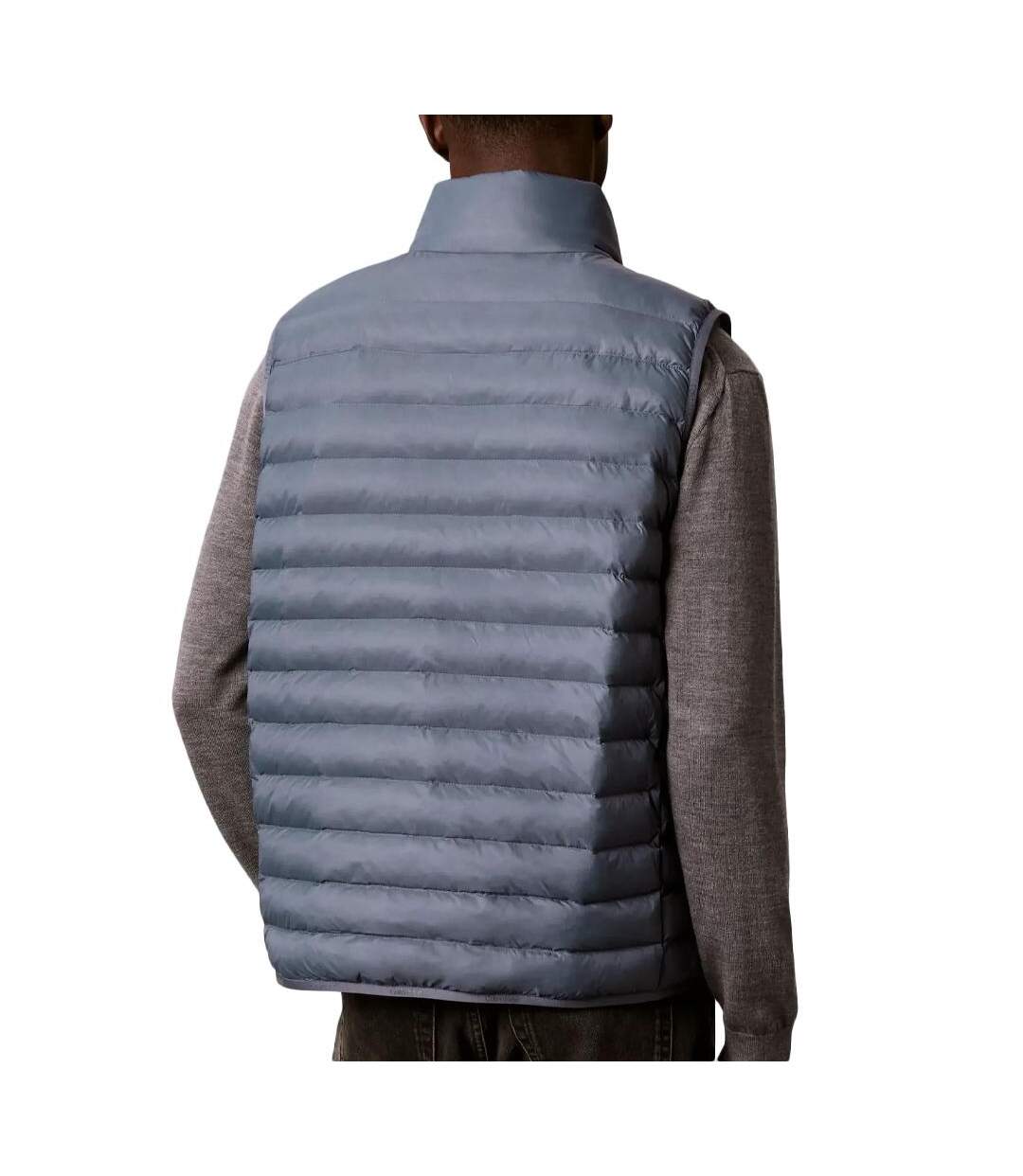 Doudoune sans manches grise homme calvin klein jeans slvlss-2