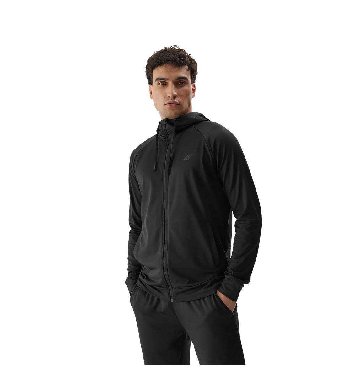 Veste À Capuche M209 Homme Noir 4F-1