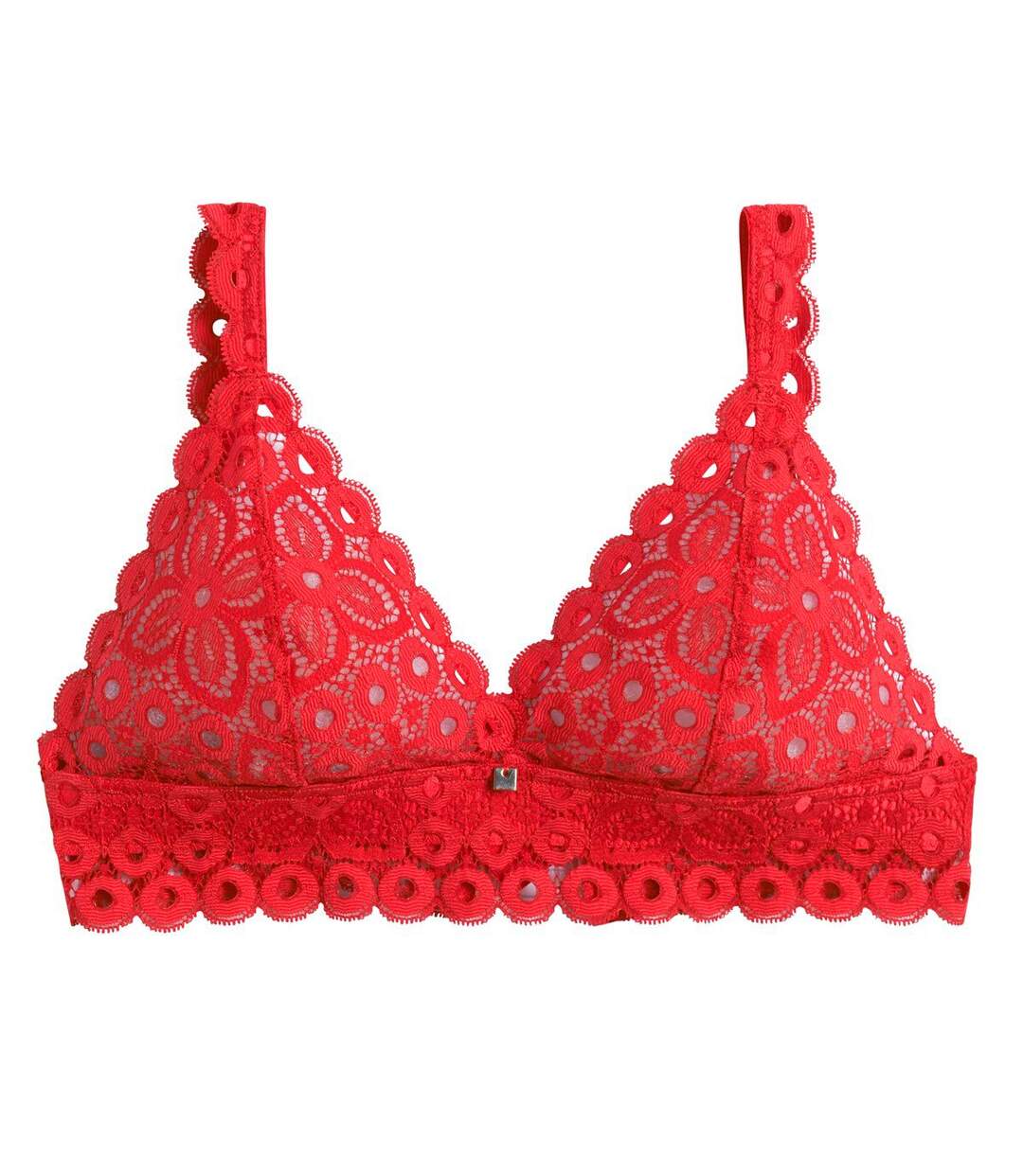 Soutien-gorge triangle sans armatures coquelicot Intrépide