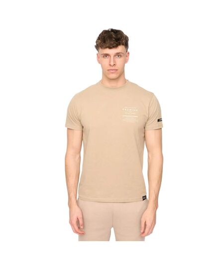 T-shirt Rayland Homme Beige Gris Duck And Cover