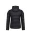 Mens Turbine Ii Softshell Padded Jacket Jet Black Mountain Warehouse-2