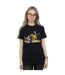 Disney Femme/Les femmes - T-shirt en coton boyfriend Bambi Tail Butterfly Still (Noir) - UTBI49536-2