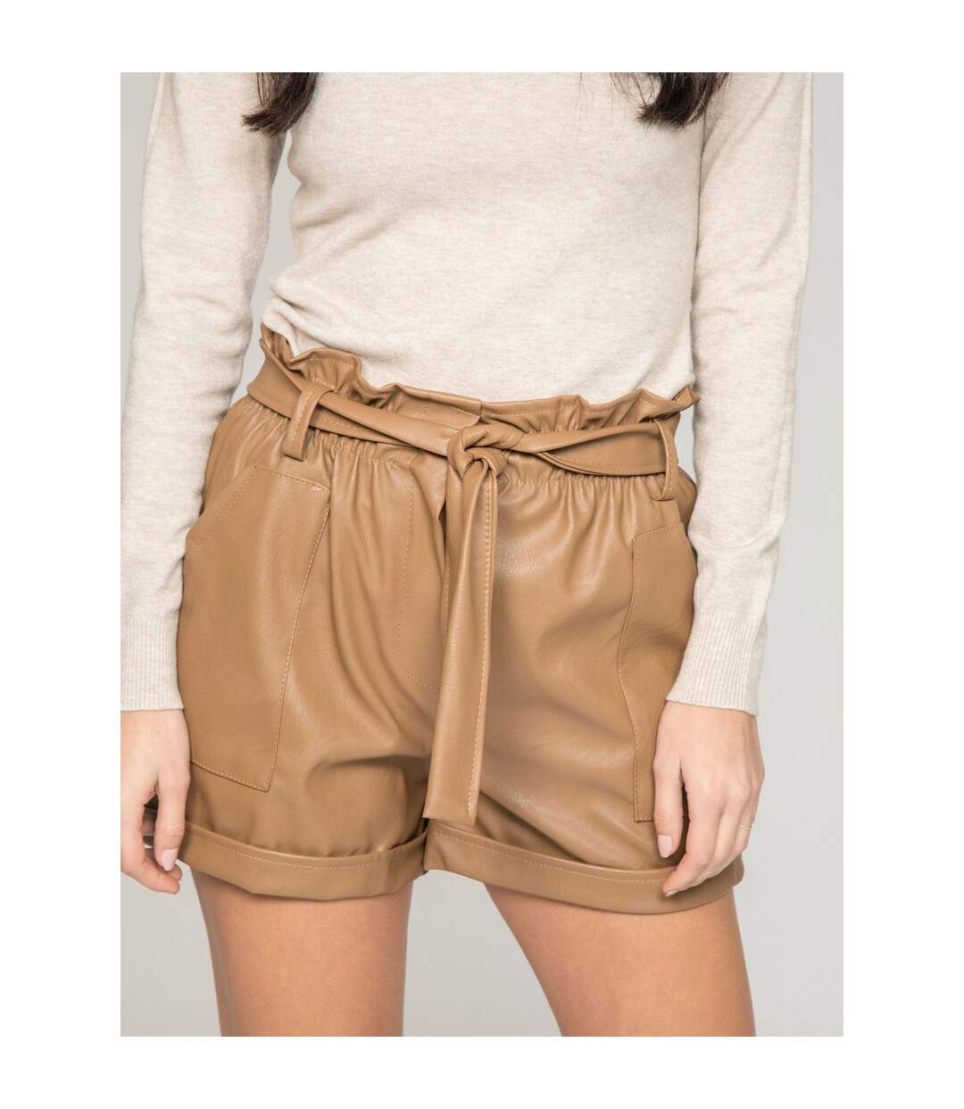 Short similicuir XATEN - Dona X Lisa-4
