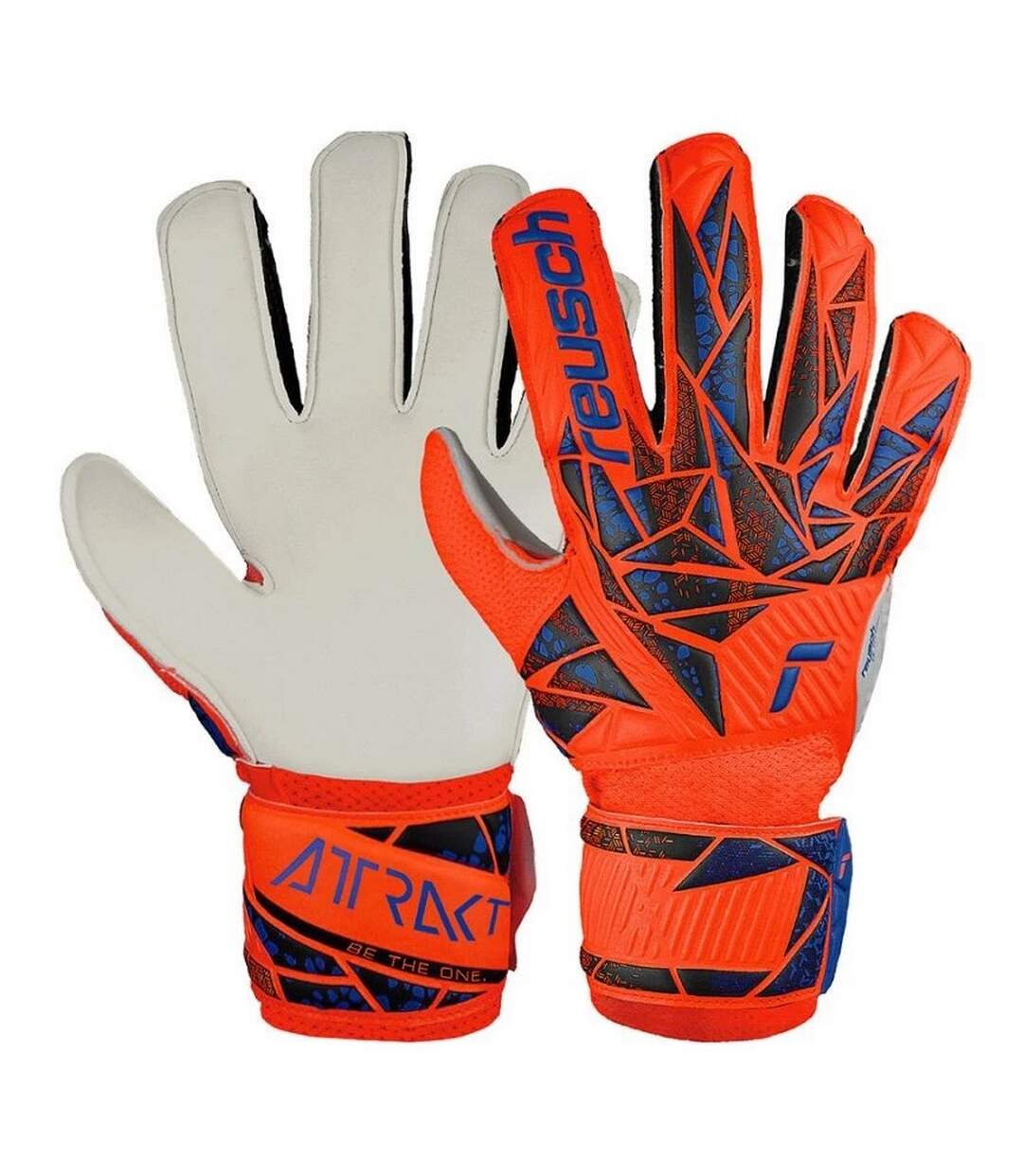 Gants De Gardien De But Attrakt Infinity Enfant Orange Reusch-4
