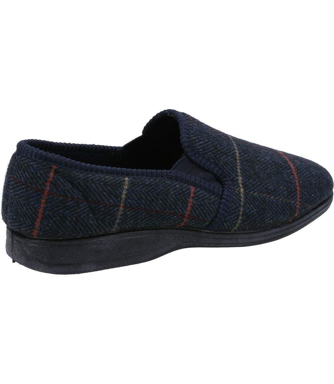 Chaussons mitchell homme bleu marine Fleet & Foster