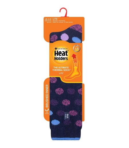 Chaussettes Femme Fines Thermiques Hautes Motifs