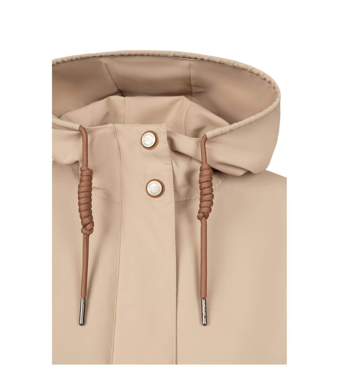 Veste Imperméable Sasser Femme Beige Clair Trespass-3