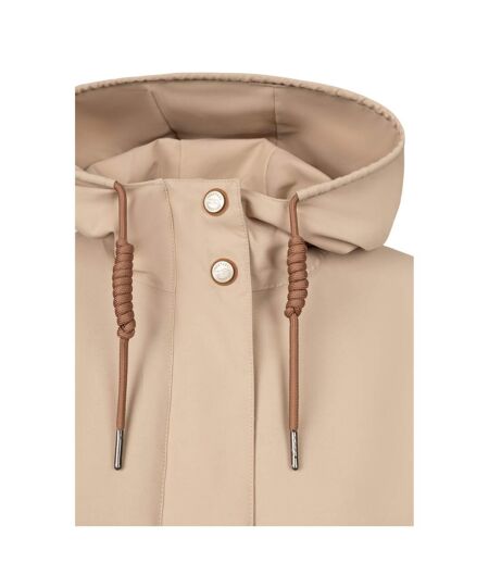 Veste Imperméable Sasser Femme Beige Clair Trespass
