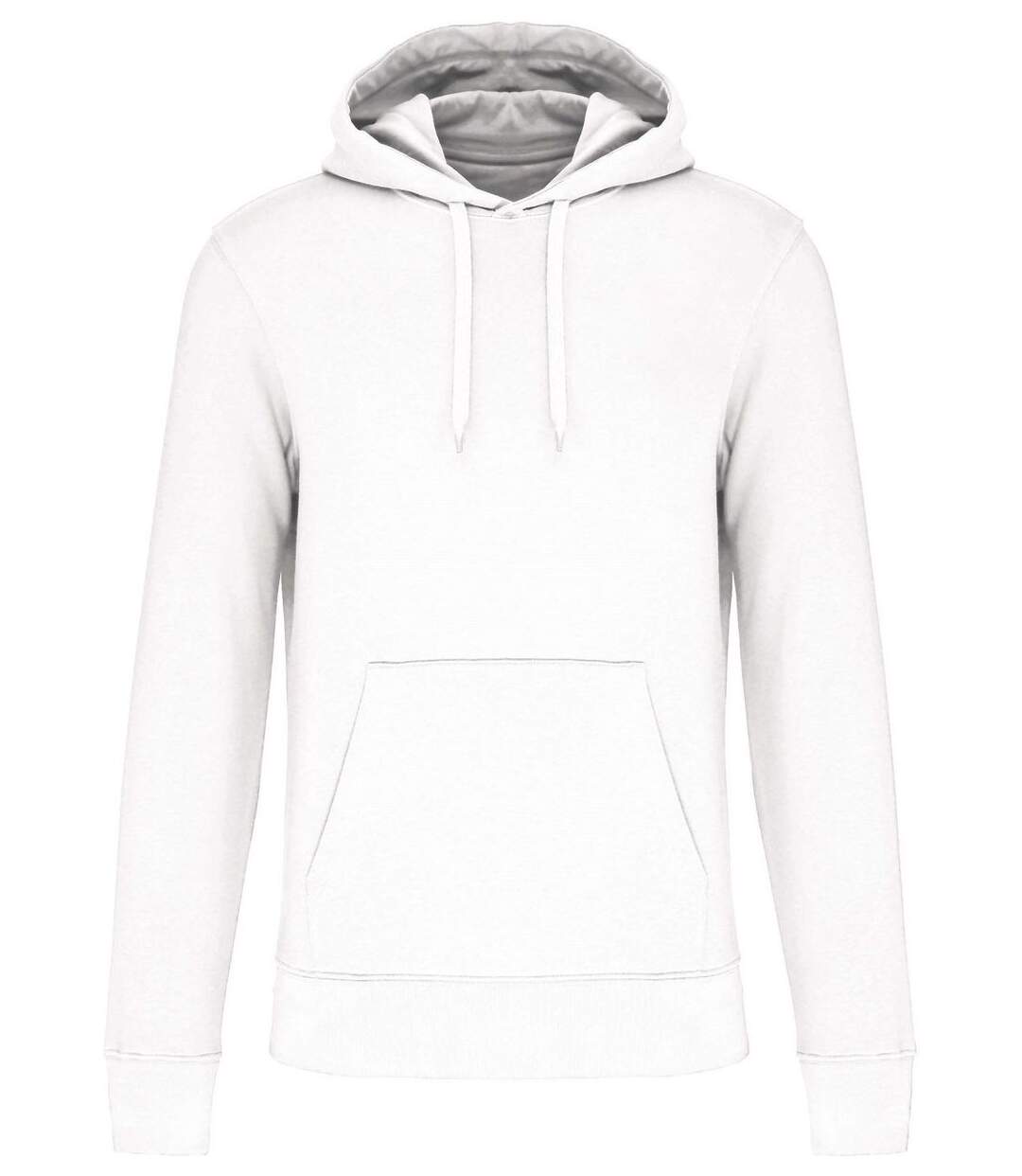 Sweat à capuche écoresponsable - Homme - K4027 - blanc