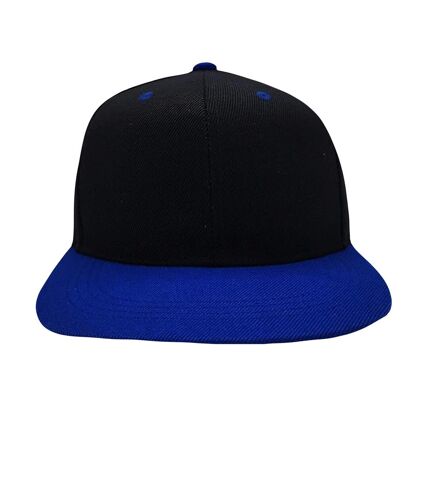 Casquette original unisexe noir/bleu roi Beechfield