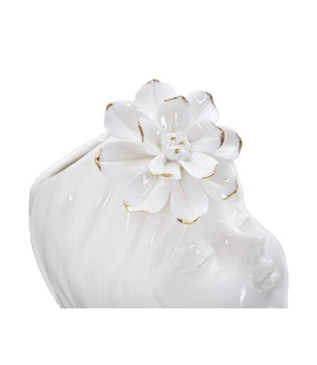 Vase Déco en Porcelaine Young Lady 24cm Blanc