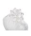Vase Déco en Porcelaine Young Lady 24cm Blanc-4