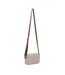 Logo Leather Crossbody Bag One Size Chalk Firetrap-3