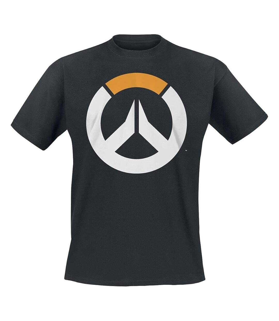 T-shirt Motif/style Symbole Homme Noir Blanc Jaune Overwatch-2