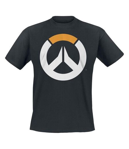 T-shirt Motif/style Symbole Homme Noir Blanc Jaune Overwatch