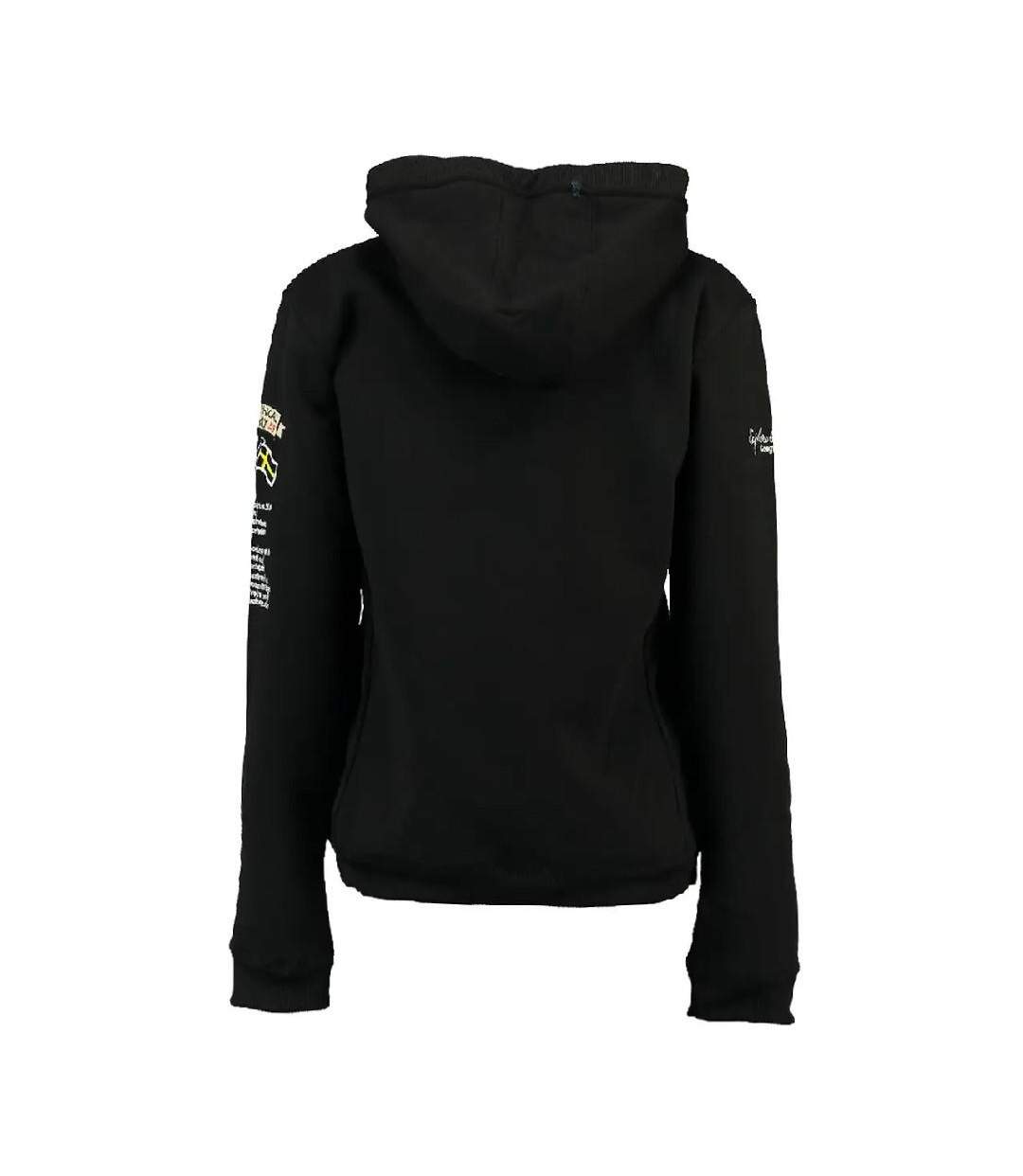 Sweat à capuche Noir Femme Geographical Norway Gymclass - S-2