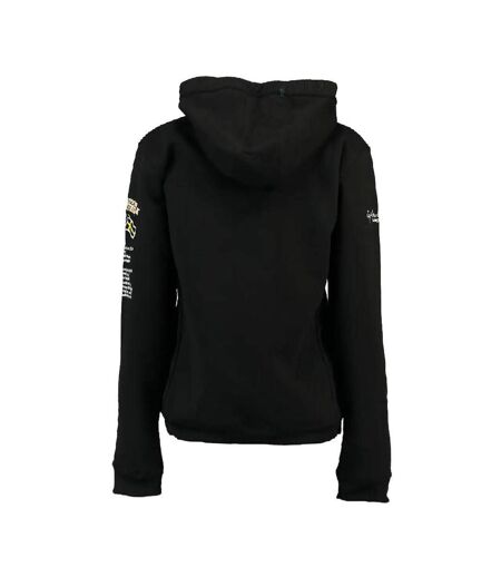 Sweat à capuche Noir Femme Geographical Norway Gymclass - S