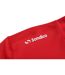 Mens Mock Neck Base Layer Top Red Sondico-4