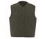 Veste gilet sans manches sherpa - Femme - PATS604 - vert kaki-1