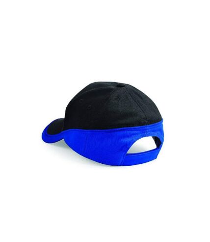 Beechfiel - Lot de 2 casquettes de sport - Adulte (Noir/Bleu roi vif) - UTRW6722