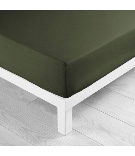 Drap Housse Microfibre Oscar 140x190cm Kaki