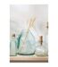 Vase Cylindrique Design Anse 25cm Transparent-2
