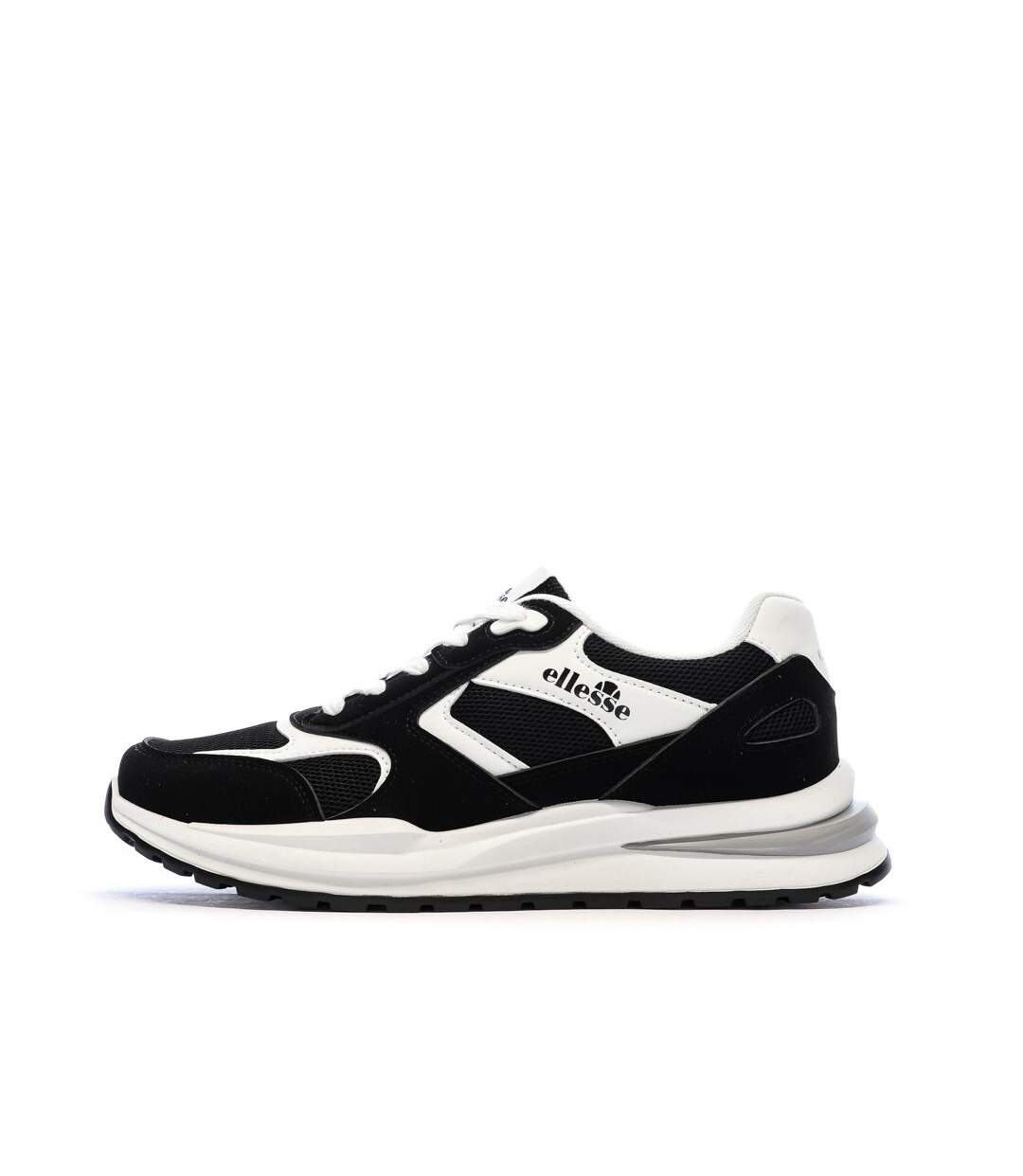 Baskets noires homme ellesse taupe-1