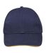 Casquette De Baseball Buffalo Bleu Marine Français Orange Néon SOLS-1