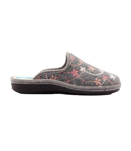 Chaussons Mules Genesis Femme Gris Lunar
