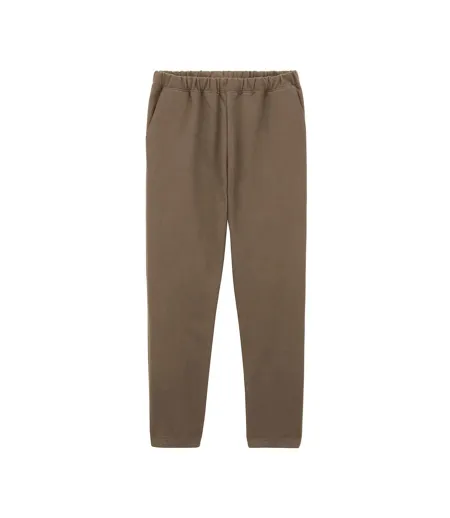 Mens Midweight Pocket Jogging Bottoms Brown Savana Gildan