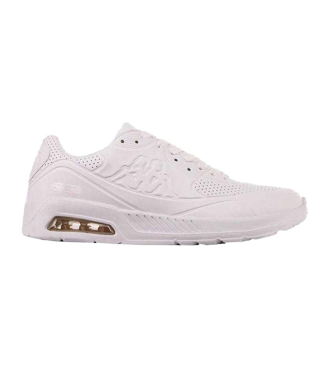 Baskets Motif/style En Relief Harlem Homme Blanc Kappa-3