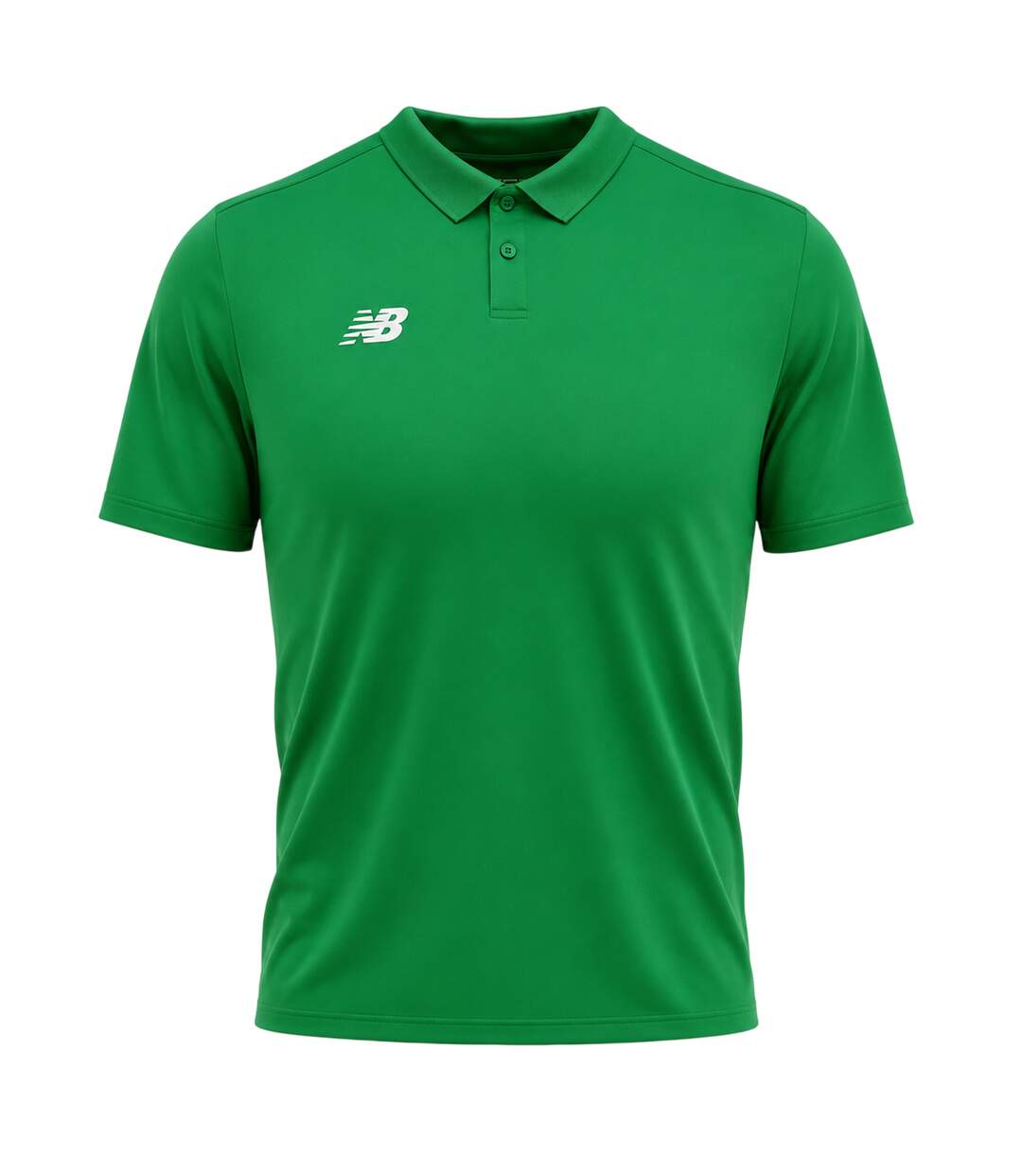 Mens Regular Athletic Polo Shirt Eden Green New Balance-1