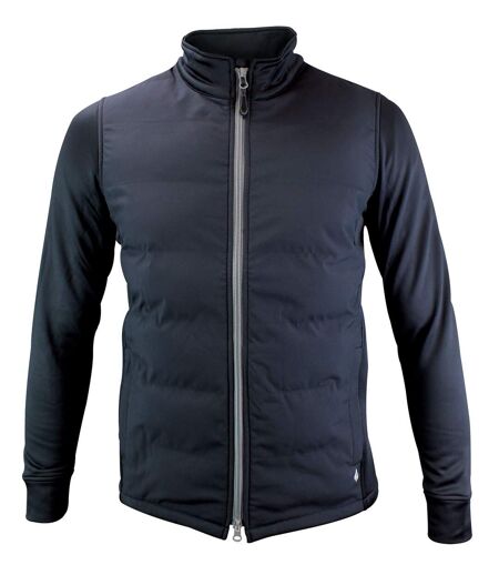 Mens Hybrid Fleece Lined Jacket with Full Zip