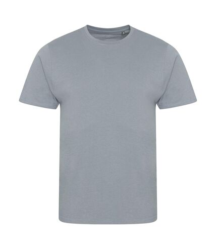 Mens cascade ecologie organic t-shirt heather grey Awdis