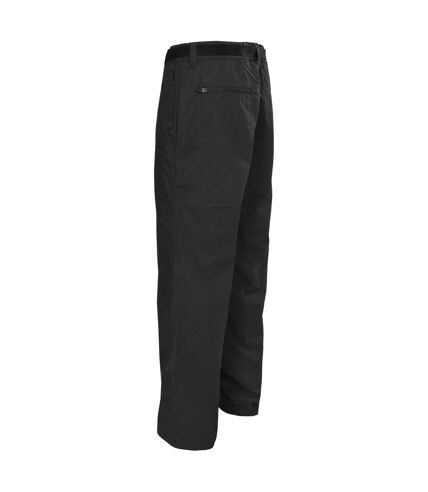 Trespass Mens Clifton Water Repellent Trousers (Black) - UTTP244