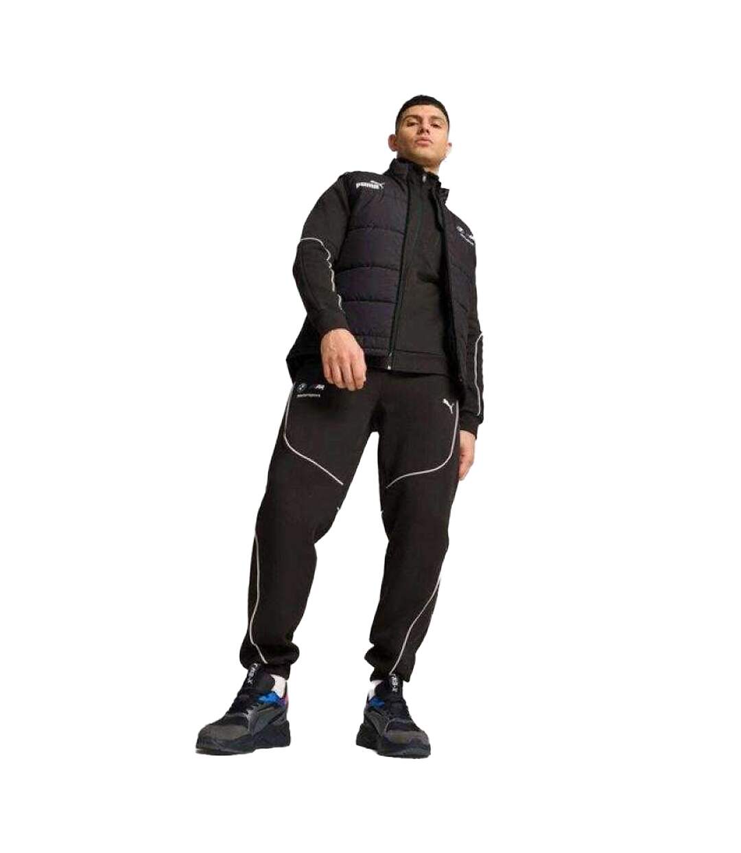 Veste Sans Manches Style Bmw Motorsport Mt7 Homme Noir Puma-4