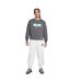 Mens Air Crew Neck Relaxed Fit Long-sleeved Sweatshirt Iron Grey Nike-4