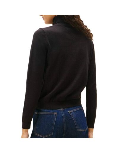 Pull noir femme tommy hilfiger tjw essential