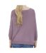 Pull violet femme vero moda nellie-2