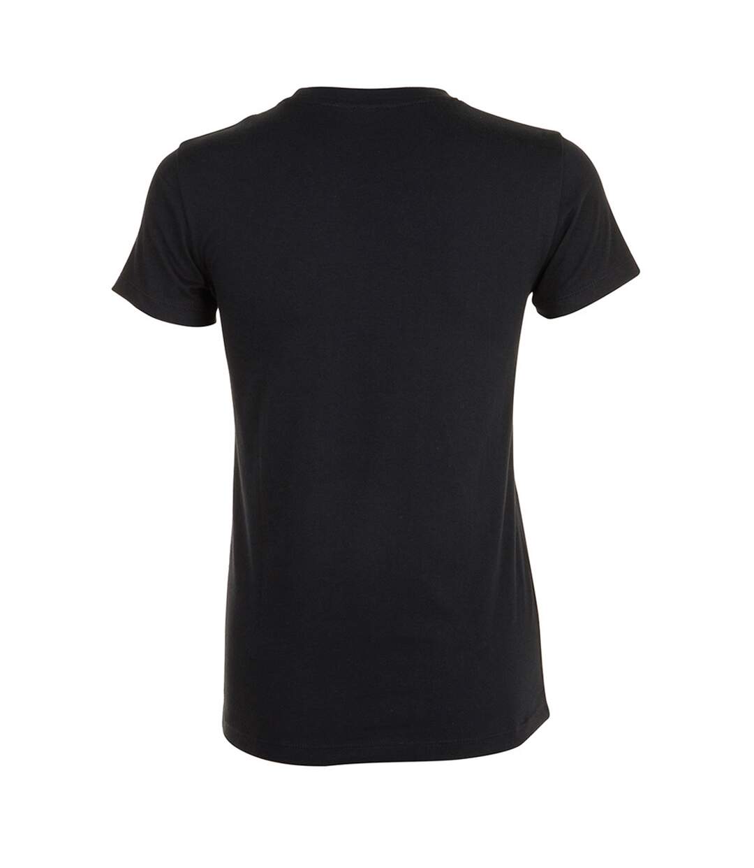SOLS Womens/Ladies Regent Short Sleeve T-Shirt (Deep Black)