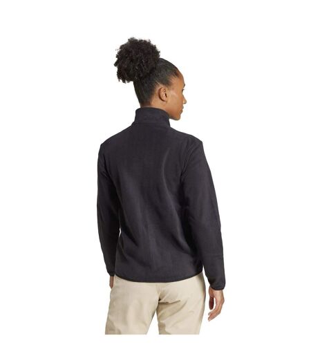 Womens/ladies Xperior Softshell Fleece Jacket Black Adidas