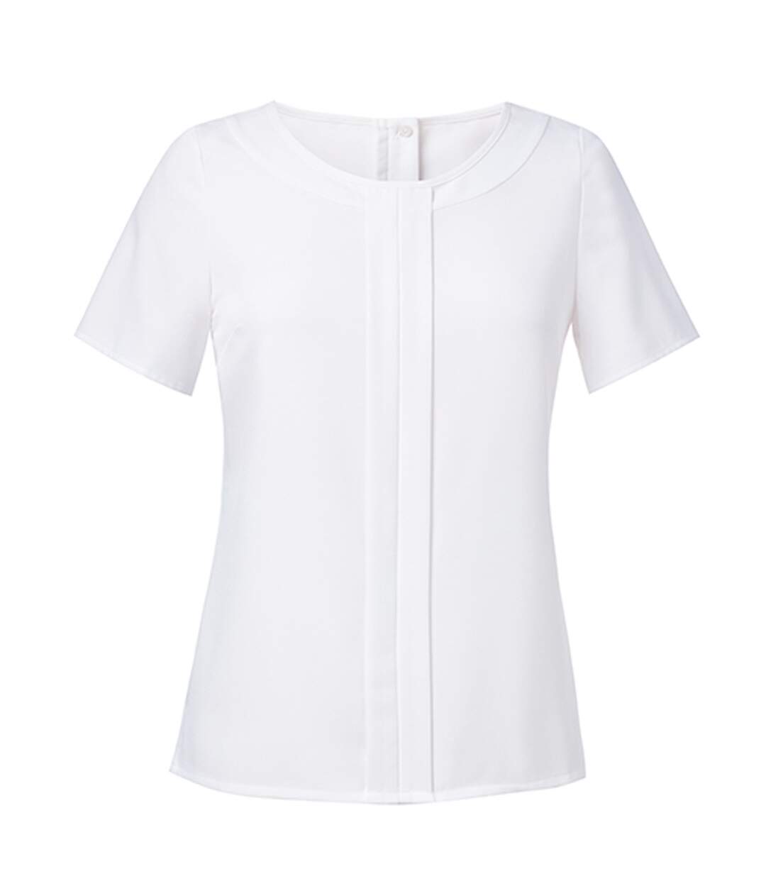 Blouse Manches Courtes Felina Femme Blanc Brook Taverner-2