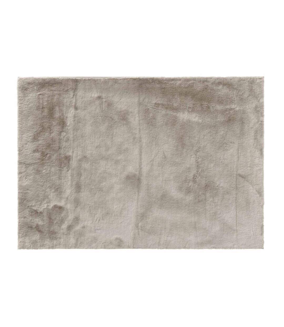 Tapis Imitation Fourrure Feline 120x170cm Taupe-1