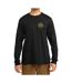 T-Shirt manches longues noires homme billabong stamp-1
